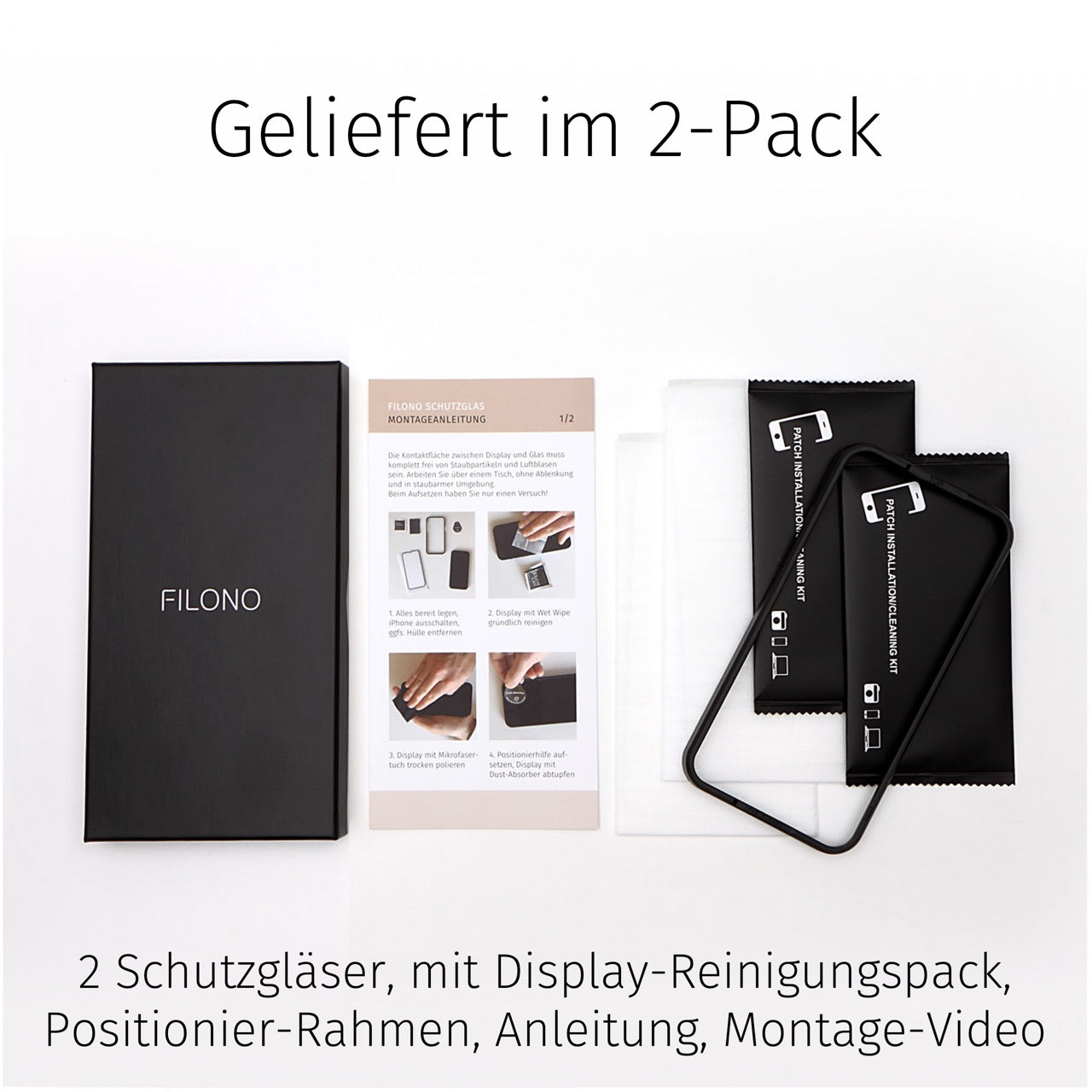 Panzer Glas Schutzfolie Für IPhone 16 Pro Max – 9H Härte, Kratzfest & Blasenfrei